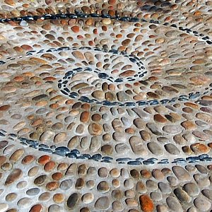 Cobble mosaic 