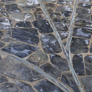Lorton: Skiddaw slate paving 
